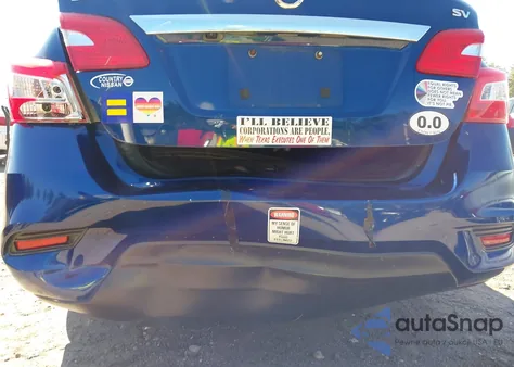 2018 Nissan Sentra Sv z USA, uszkodzony, nr VIN 3N1AB7AP7JL652057